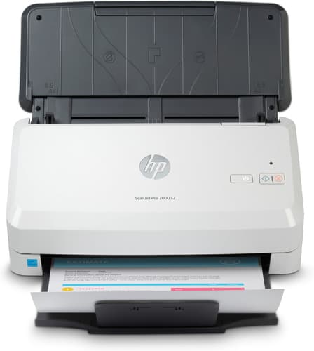 HP Scanjet Pro 2000 s2 Sheet-feed - Document scanner - Duplex - 216 x 3100 mm - 600 dpi x 600 dpi - up to 35 ppm (mono) - ADF (50 sheets) - up to 3500 scans per day - USB 3.0