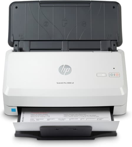 HP Scanjet Pro 3000 s4 Sheet-feed - Document scanner - CMOS / CIS - Duplex - 216 x 3100 mm - 600 dpi x 600 dpi - up to 40 ppm (mono) - ADF (50 sheets) - up to 4000 scans per day - USB 3.0