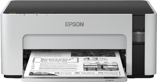 Epson EcoTank ET-M1100  ET M1100  ETM1100 1100 - Printer - B/W - ink-jet - refillable - A4/Legal - 1440 x 720 dpi - up to 15 ppm - capacity: 150 sheets - USB 2.0