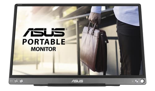 ASUS ZenScreen MB16ACE - LED monitor - 15.6" - portable - 1920 x 1080 Full HD (1080p) @ 60 Hz - IPS - 250 cd/m� - 5 ms - USB-C - dark grey