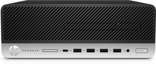 HP ProDesk 600 G5 - SFF - Core i5 9500 / up to 4.4 GHz - RAM 8 GB - SSD 256 GB - NVMe - DVD-Writer - UHD Graphics 630 - Gigabit Ethernet - Win 10 Pro 64-bit - monitor: none - keyboard: UK