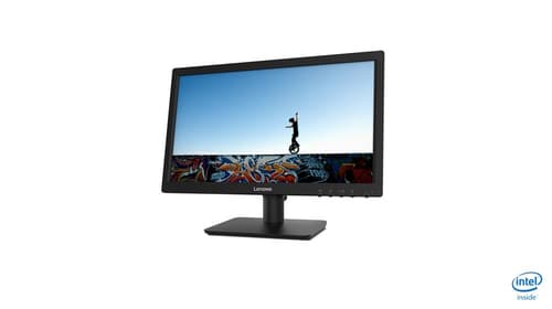 Lenovo D19-10 - LED monitor - 19" (18.5" viewable) - 1366 x 768 @ 60 Hz - TN - 200 cd/m� - 600:1 - 5 ms - HDMI, VGA - black