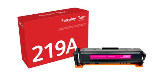 Everyday Magenta Toner replaces HP 219A (W2193A), Standard Capacity