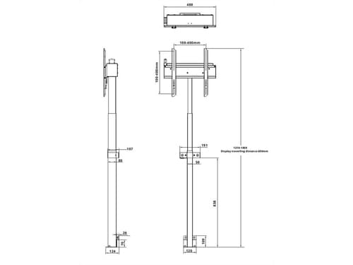 *Non Cancellable/Non Returnable (NCNR)* MOTORIZED FLOORMOUNT 60KG BLACK — view 12