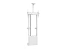 *Non Cancellable/Non Returnable (NCNR)* MOTORIZED STAND INC SHELF 120KG WH thumbnail 1