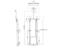 *Non Cancellable/Non Returnable (NCNR)* MOTORIZED STAND INC SHELF 120KG WH thumbnail 12