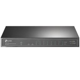 TP-Link TL-SG1210P - Switch - unmanaged - 8 x 10/100/1000 (PoE+) + 1 x 10/100/1000 (uplink) + 1 x Gigabit SFP (uplink) - desktop - PoE+ (63 W)