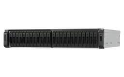 QNAP TS-H3077AFU-R7 - NAS server - 30 bays - rack-mountable - SATA 6Gb/s - RAID 0, 1, 5, 6, 10, 50, 60, JBOD - RAM 64 GB - 2.5 Gigabit Ethernet / 10 Gigabit Ethernet - iSCSI support - 2U
