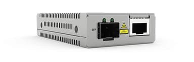 Allied Telesis AT MMC10GT/SP - Fibre media converter - 10GbE - 1000Base-T, 1000Base-X, 10GBase-X, 10GBase-T - RJ-45 / SFP+ - up to 100 m - TAA Compliant