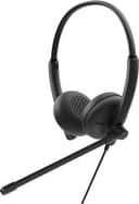 Dell Wired Headset WH125 - Headset - on-ear - wired - USB-A - black thumbnail 1