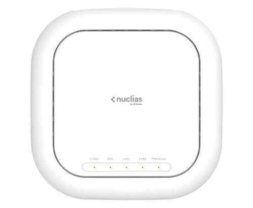 D-Link Nuclias DBA-2520P - Radio access point - Wi-Fi 5 - 2.4 GHz, 5 GHz - cloud-managed - wall / ceiling mountable