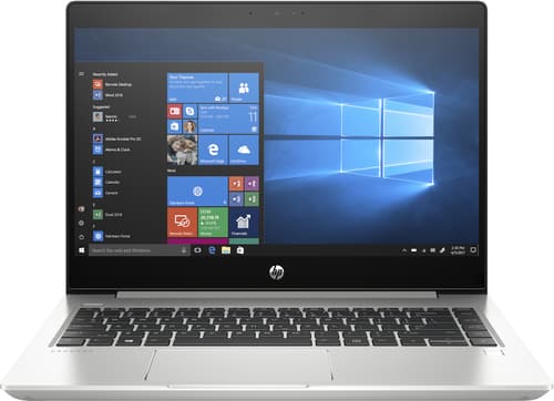 HP ProBook 445r G6 Notebook - AMD Ryzen 5 - 3500U / up to 3.7 GHz - Win 10 Pro 64-bit - Radeon Vega 8 - 8 GB RAM - 256 GB SSD NVMe - 14" IPS 1920 x 1080 (Full HD) - Gigabit Ethernet - Wi-Fi 5 - pike silver - kbd: UK