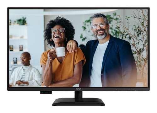 AOC Pro-line Q27P4CV - P4 Series - LED monitor - 27" - 2560 x 1440 QHD @ 120 Hz - IPS - 350 cd/m� - 1500:1 - 4 ms - HDMI, DisplayPort, USB-C - speakers - black — view 8