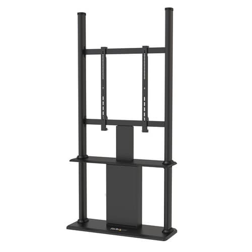 StarTech.com Digital Signage Display Stand - Black - Locking - Stand - for LCD display - black - screen size: 45"-55" - floor-standing