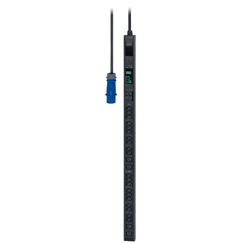 APC Easy Metered Rack PDU EPDU1132M - Power distribution unit (rack-mountable) - AC 200/208/230 V - 7360 VA - Ethernet - input: IEC 60309 2P+E - output connectors: 24 (20 x IEC 60320 C13, 4 x IEC 60320 C19) - 0U - 3 m cord - black - for P/N: AR9300SP, AR9300SP-R, AR9307SP, AR9307SP-R, SMC1000I-2UC, SMC1000IC, SMX2200RMLVUS
