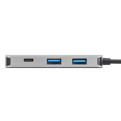 Targus - Hub - 2 x USB 3.2 Gen 1 + 1 x USB-C 3.2 Gen 1 + 1 x USB-C 3.2 Gen 1 (power delivery) - desktop — view 6