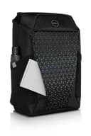 Dell Gaming Backpack 17 - Notebook carrying backpack - 17" - black with rainbow reflective front panel