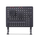 StarTech.com Clamp-On Pegboard with Accessories, 16.5 x 12.5in (42 x 32cm), Steel Pegboard, Desktop Storage Organizer, Desk Mount Peg Board, Black - Mounting component (pegboard panel) - clamp-on - steel - black - desk-mountable thumbnail 9