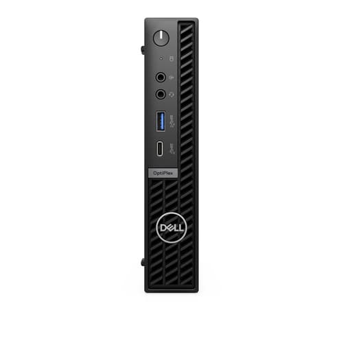 Dell OptiPlex 7020 Plus - Micro Core i5 i5-14500 / up to 5 GHz - vPro Enterprise - RAM 16 GB - SSD 512 GB - NVMe, Class 35 - UHD Graphics 770 - Gigabit Ethernet, Bluetooth, IEEE 802.11ax (Wi-Fi 6E) - Win 11 Pro - monitor: none - black - BTS - with 3 Years Basic Onsite Service after Remote Diagnosis with Hardware-Only Support