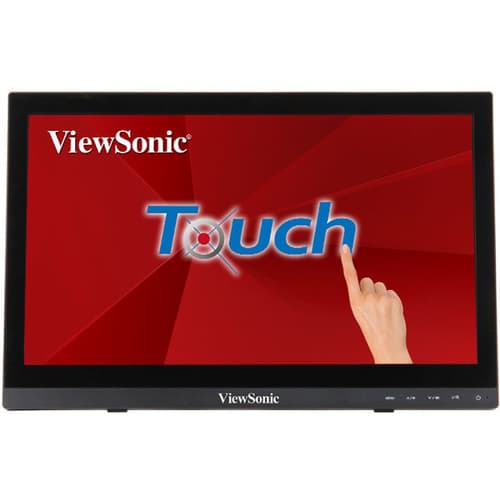 ViewSonic - LED monitor - 16" (15.6" viewable) - touchscreen - 1366 x 768 @ 60 Hz - TN - 190 cd/m� - 500:1 - 12 ms - HDMI, VGA - speakers