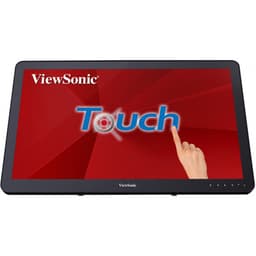 ViewSonic TD2430 - LED monitor - 24" (23.6" viewable) - touchscreen - 1920 x 1080 Full HD (1080p) - VA - 3000:1 - 10 ms - HDMI, VGA, DisplayPort - speakers