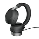 Jabra Evolve2 85 UC Stereo - Headset - full size - Bluetooth - wireless, wired - active noise cancelling - 3.5 mm jack - noise isolating - black thumbnail 2