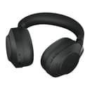 Jabra Evolve2 85 UC Stereo - Headset - full size - Bluetooth - wireless, wired - active noise cancelling - 3.5 mm jack - noise isolating - black thumbnail 1
