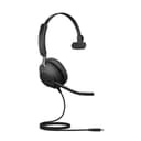 Jabra Evolve2 40 SE MS Mono - Headset - on-ear - wired - USB-C, USB-A - noise isolating - Certified for Microsoft Teams thumbnail 2