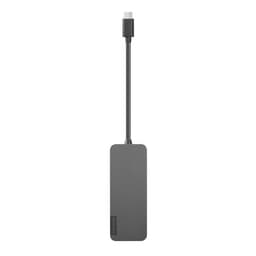 Lenovo USB-C to 4 Port USB-A Hub - Hub - 4 x SuperSpeed USB 3.0 + 1 x USB-C - desktop