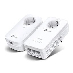 TP-Link TL-WPA8631P KIT V4 - Wi-Fi Kit - powerline adapter kit 1GbE, HomePlug AV (HPAV), HomePlug AV (HPAV) 2.0, IEEE 1901 - Wi-Fi 5 - Dual Band - wall-pluggable
