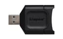 Kingston MobileLite Plus - Card reader (SD, SDHC, SDHC UHS-I, SDHC UHS-II, SDXC, SDXC UHS-I, SDHC UHS-II) - USB 3.2 Gen 1 thumbnail 1
