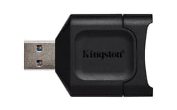 Kingston MobileLite Plus - Card reader (SD, SDHC, SDHC UHS-I, SDHC UHS-II, SDXC, SDXC UHS-I, SDHC UHS-II) - USB 3.2 Gen 1