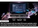 Samsung T9 MU-PK1T0G - SSD - encrypted - 1 TB - external (portable) - USB 3.2 Gen 2x2 (USB-C connector) - 256-bit AES - grey thumbnail 8