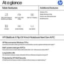 HP EliteBook X Flip G1i Notebook Next Gen AI - Intel Core Ultra 7 - 258V / up to 4.8 GHz - Win 11 Pro - Intel Arc Graphics - 32 GB RAM - 1 TB SSD NVMe - 14" IPS touchscreen HP SureView 5 1920 x 1200 - NFC, Wi-Fi 7, Bluetooth - atmospheric blue - kbd: UK thumbnail 4
