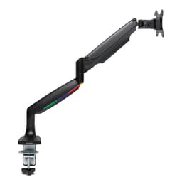 Kensington SmartFit One-Touch Height Adjustable Single Monitor Arm - Mounting kit - adjustable arm - for Monitor - plastic, aluminium, steel - screen size: 13"-34" - desktop, C-clamp, grommet, desk-mountable