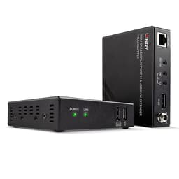 100MCAT.6DISPLAYPORT1.2&USBKVMEXTE