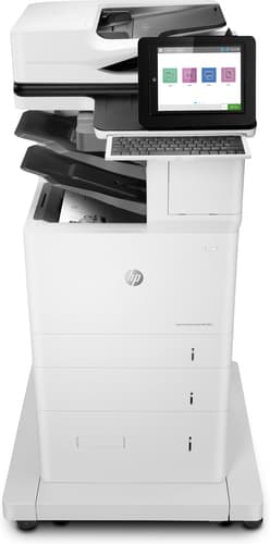 HP LaserJet Enterprise Flow MFP M636z - Multifunction printer - B/W - laser - 216 x 864 mm (original) - A4/Legal (media) - up to 71 ppm (copying) - up to 71 ppm (printing) - 650 sheets - 33.6 Kbps - USB 2.0, Gigabit LAN, Wi-Fi(n), USB 2.0 host, Bluetooth