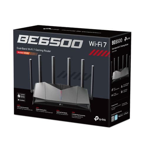 TP-Link Archer GE400 V1 - Wireless router 4-port switch - 1GbE, 2.5GbE, Wi-Fi 7 Dual Band — view 13