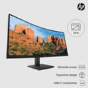 HP P34hc G4 - P-Series - LED monitor - curved - 34" - 3440 x 1440 WQHD @ 60 Hz - VA - 250 cd/m� - 3500:1 - 5 ms - HDMI, DisplayPort, USB-C - speakers - black thumbnail 15