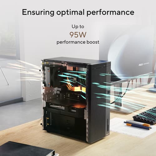 i5-13420H/8GB DDR5 /512GB PCIE4 / WiFi 6/180W 80+ BRONZ/ UK USB KB+MOUSE / GREY — view 5