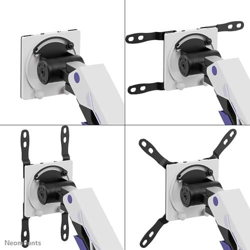 Neomounts ACE DS70-256BL1 - Mounting kit (articulating arm) - full-motion - for flat panel - gaming - steel - black - screen size: 24"-57" - desk-mountable — view 14
