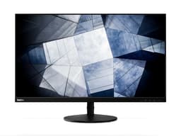 Lenovo ThinkVision S28u-10 - LED monitor - 28" - 3840 x 2160 4K @ 60 Hz - IPS - 300 cd/m� - 1000:1 - 4 ms - HDMI, DisplayPort - raven black