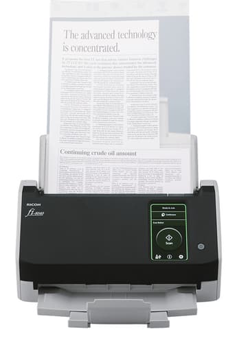 Ricoh fi-8040 - Document scanner - 2 x Contact Image Sensor (CIS) - A4/Legal - 600 dpi - up to 40 ppm (mono) - ADF (50 sheets) - up to 12000 scans per day - USB 3.2 Gen 1