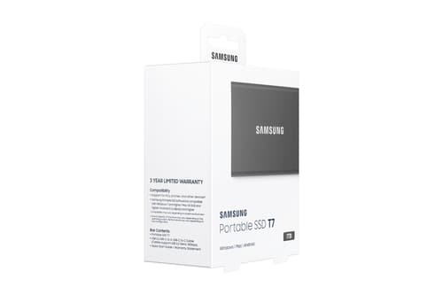 Samsung T7 MU-PC1T0T - SSD - 1 TB - USB 3.2 Gen 2 — view 12