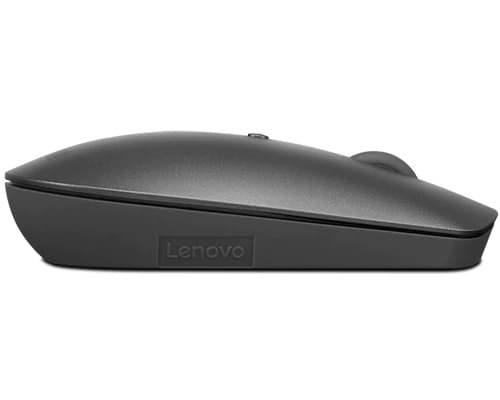 Lenovo ThinkPad Silent - Mouse - right and left-handed - blue optical - 3 buttons - wireless - Bluetooth 5.0 - iron grey - retail