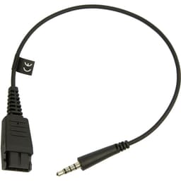 Jabra - Headset adapter - mini jack male to Quick Disconnect male - for SPEAK 410, 410 MS