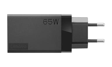 Lenovo 65W USB-C Travel Adapter - Power adapter - AC 100-240 V - 65 Watt - black