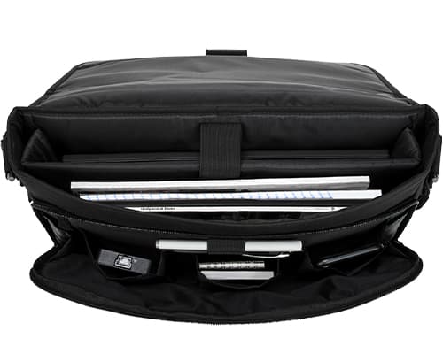 Lenovo ThinkPad Essential Messenger - Notebook carrying case - 15.6" - black - for IdeaPad Flex 5 14ALC7 82R9 — view 5