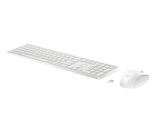 HP 655 WIRELESS KEYBOARD + MOUSE WHT