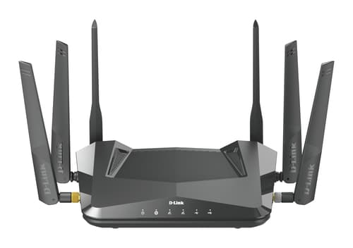 D-Link EXO AX DIR-X5460 - Wireless router 4-port switch - 1GbE - Wi-Fi 6 - Dual Band — view 1